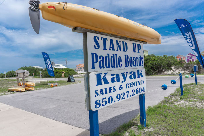 Kayak in St. George Island