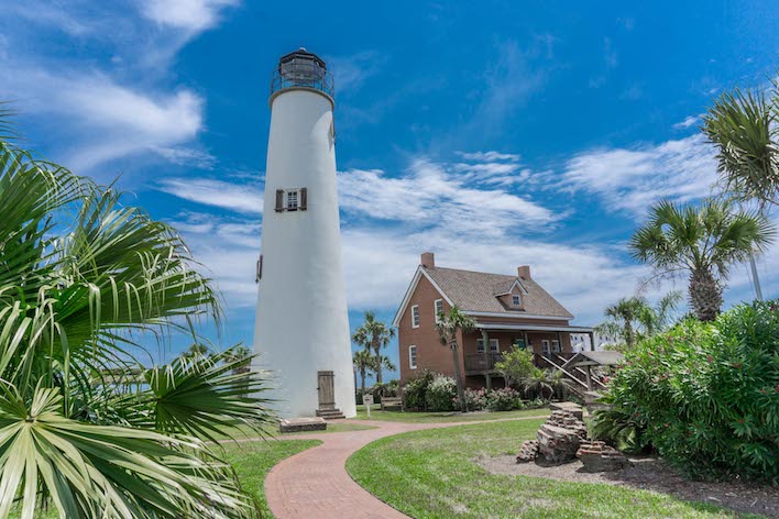 Lighthouse in St. George Island